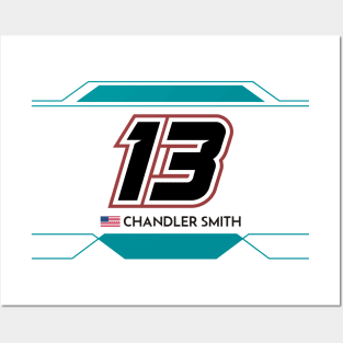 Chandler Smith #13 2023 NASCAR Design Posters and Art